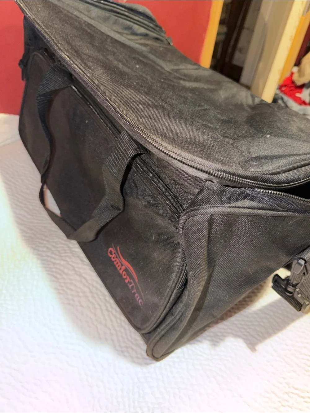 Black Travel Duffel Bag